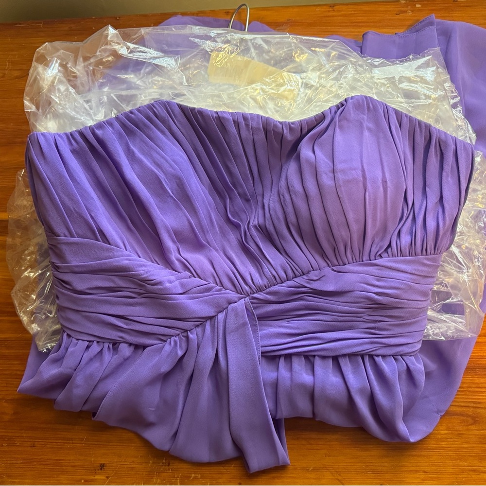 Donna Morgan Purple Dress. Size 14.